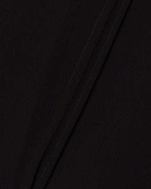 STRETCH NYLON WIND BREAKER BLACK