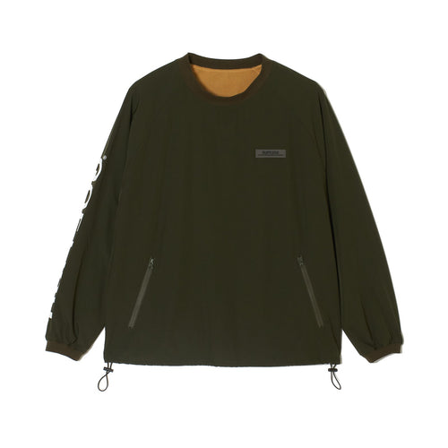 STRETCH NYLON WIND BREAKER KHAKI