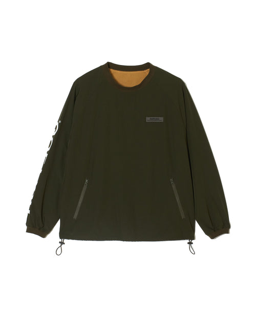 STRETCH NYLON WIND BREAKER KHAKI