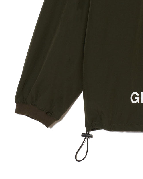 STRETCH NYLON WIND BREAKER KHAKI