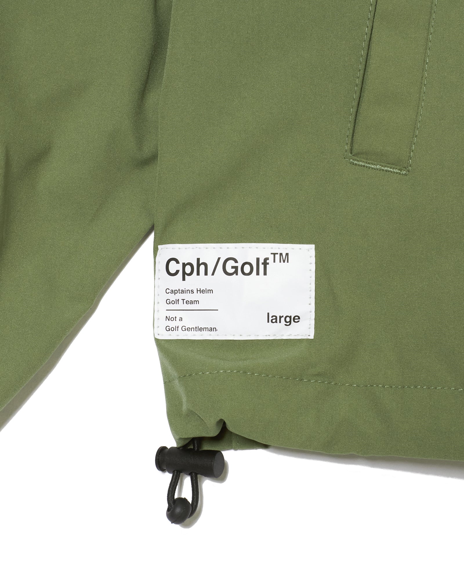 THUNDER STRIPES W-P JACKET GREEN – RUFFLOG