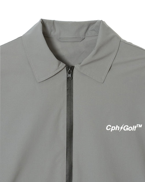 #THUNDER STRIPES W-P JACKET GRAY