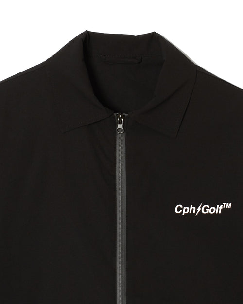 #THUNDER STRIPES W-P JACKET BLACK