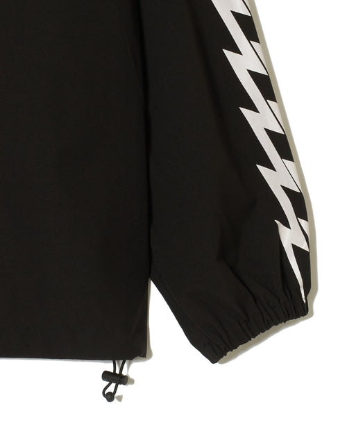 #THUNDER STRIPES W-P JACKET BLACK
