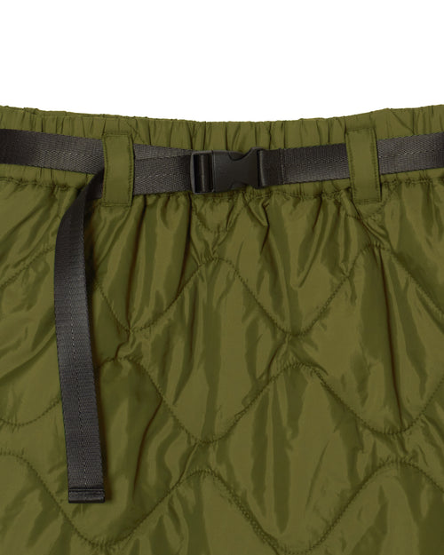 #QUILTING ADJUSTABLE SKIRT KHAKI