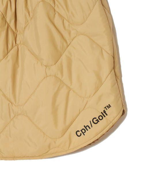 #QUILTING ADJUSTABLE SKIRT BEIGE