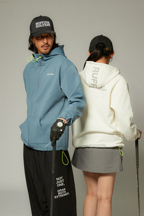 RUFFLOG FULLZIP PARKA WHITE