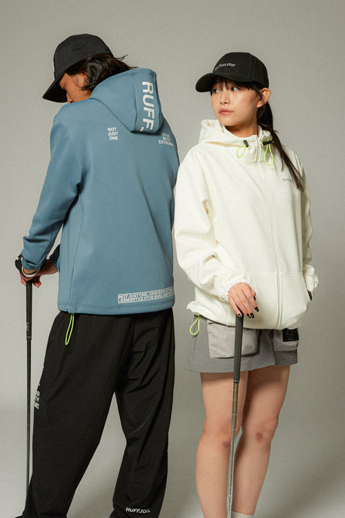 RUFFLOG FULLZIP PARKA WHITE