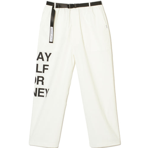 #Cph/Golf™ PRO ADJUSTABLE WIDE PANTS  WHITE