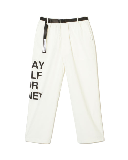 #Cph/Golf™ PRO ADJUSTABLE WIDE PANTS  WHITE