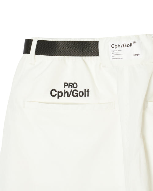 #Cph/Golf™ PRO ADJUSTABLE WIDE PANTS  WHITE