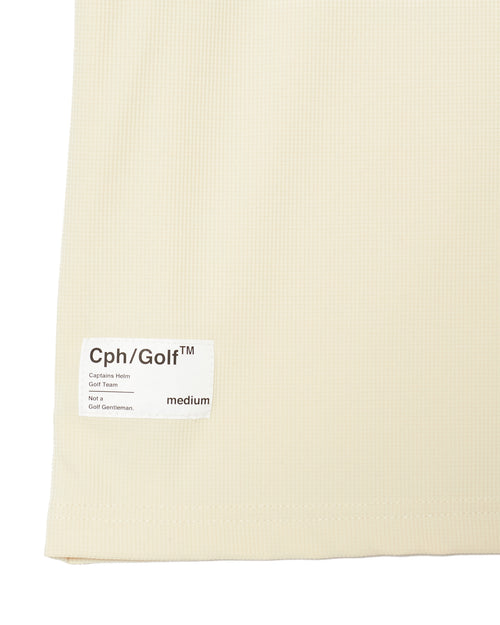 #CPHG GENTLEMAN MOCK NECK TEE OFF WHITE