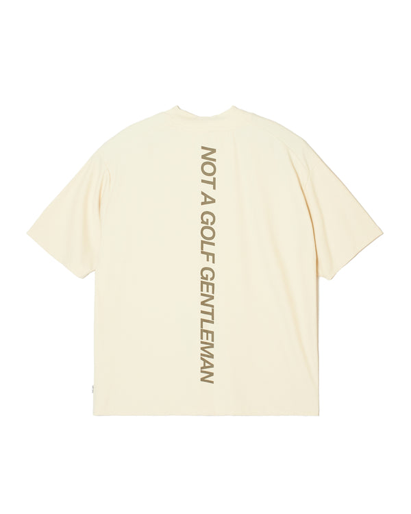 #CPHG GENTLEMAN MOCK NECK TEE OFF WHITE