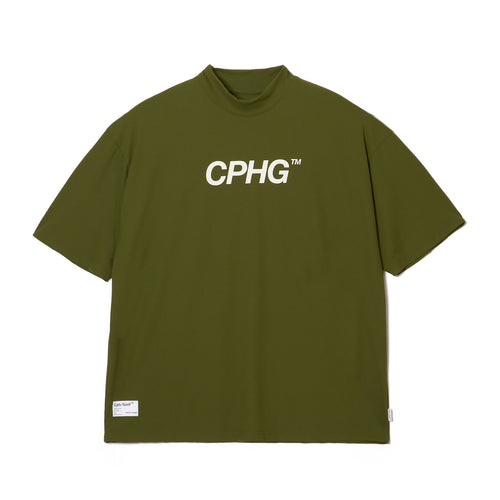 #CPHG GENTLEMAN MOCK NECK TEE KHAKI
