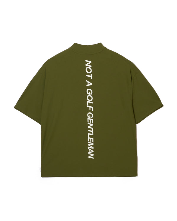 #CPHG GENTLEMAN MOCK NECK TEE KHAKI