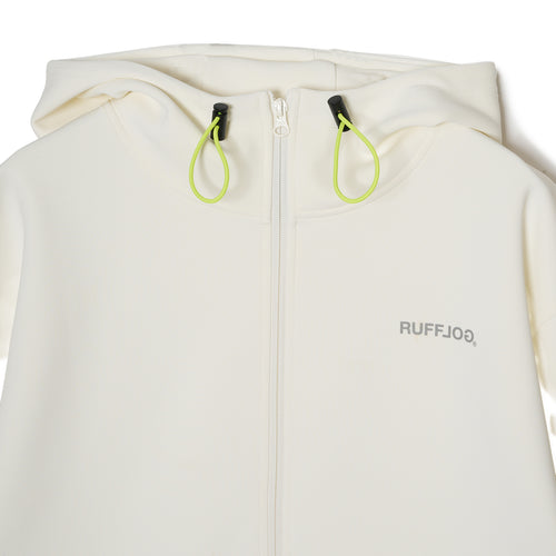 RUFFLOG FULLZIP PARKA WHITE