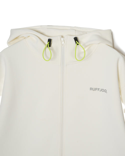 RUFFLOG FULLZIP PARKA WHITE