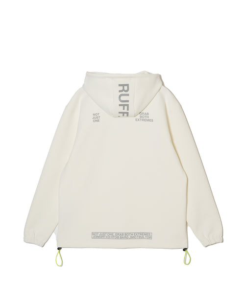 RUFFLOG FULLZIP PARKA WHITE