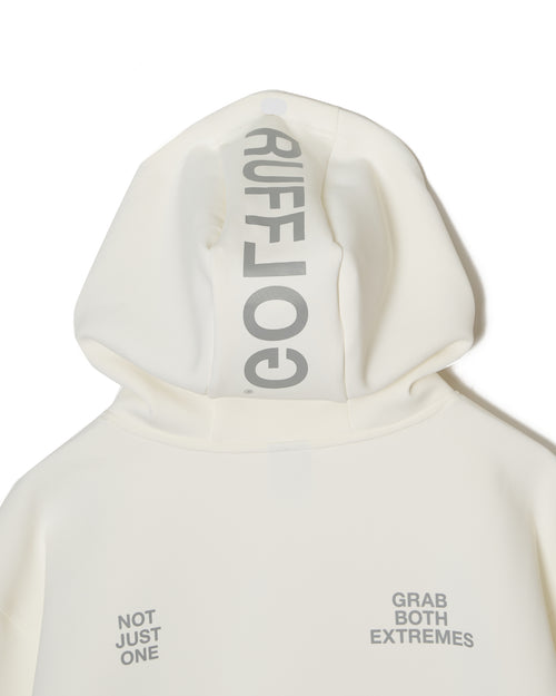 RUFFLOG FULLZIP PARKA WHITE
