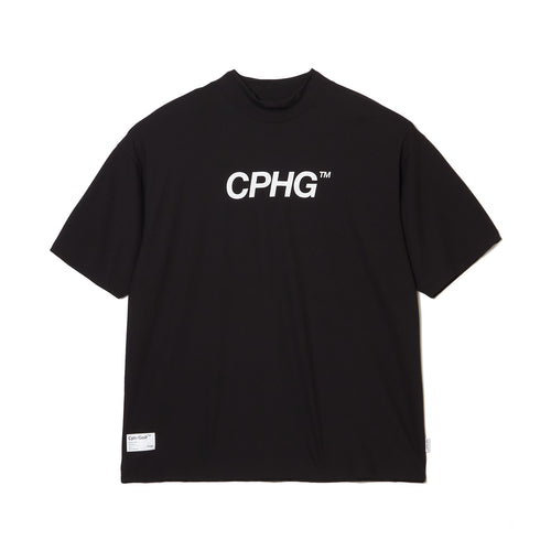 #CPHG GENTLEMAN MOCK NECK TEE BLACK