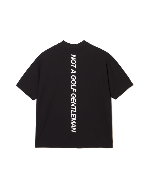 #CPHG GENTLEMAN MOCK NECK TEE BLACK