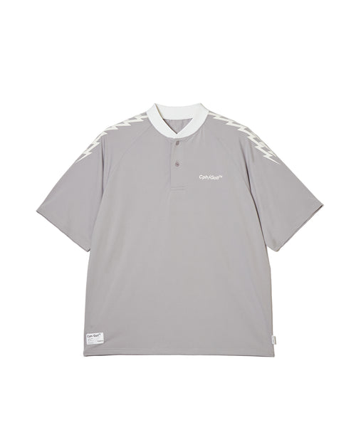 #THUNDER STRIPES HENRY POLO GRAY