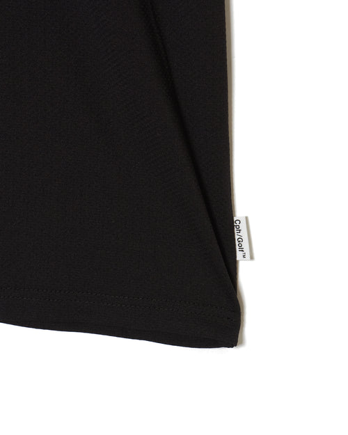 #THUNDER STRIPES HENRY POLO BLACK