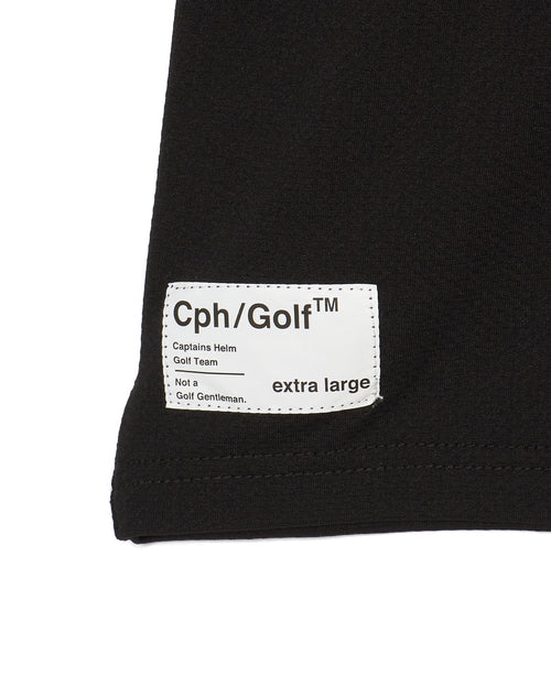 #THUNDER STRIPES HENRY POLO BLACK