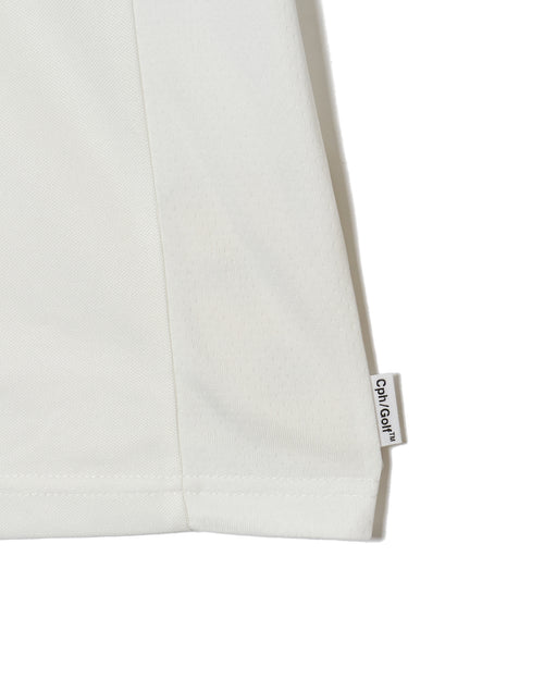 #THUNDER STRIPES POLO WHITE