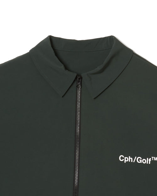 #Cph/Golf™ ZIPPER COACH JKT GREEN