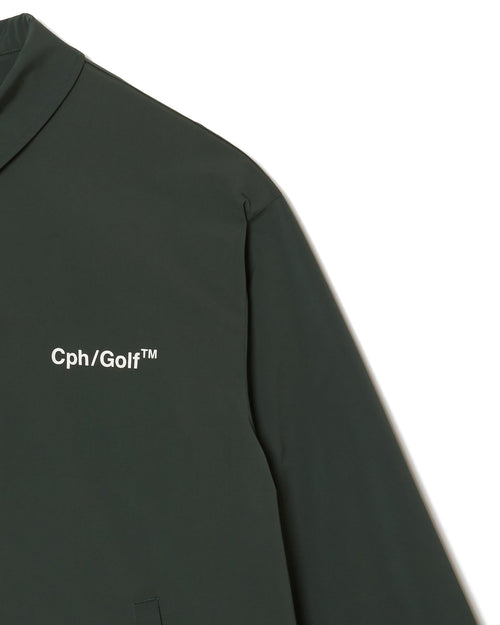 #Cph/Golf™ ZIPPER COACH JKT GREEN