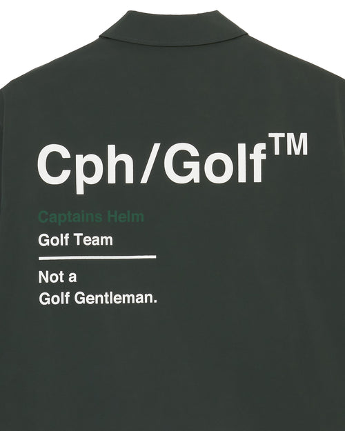 #Cph/Golf™ ZIPPER COACH JKT GREEN