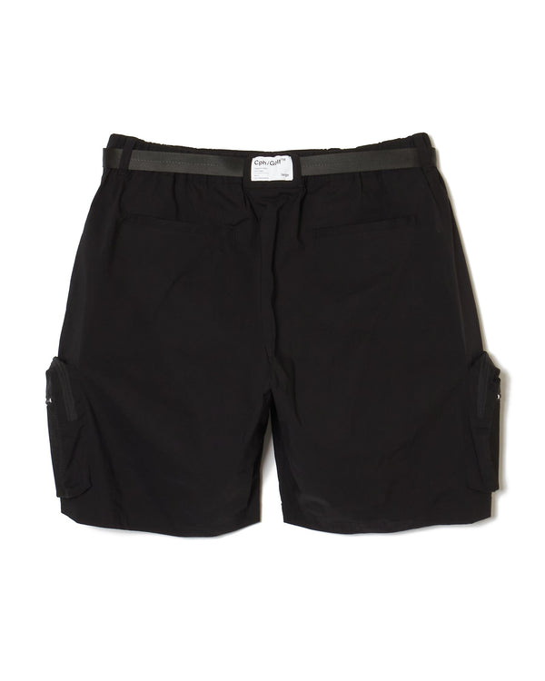 #CPHG OVER SIDE POCKET SHORT BLACK