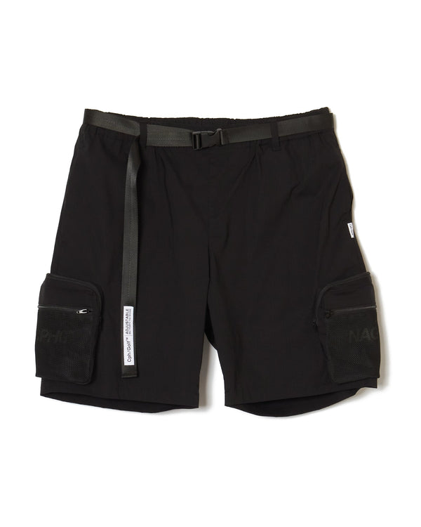 #CPHG OVER SIDE POCKET SHORT BLACK