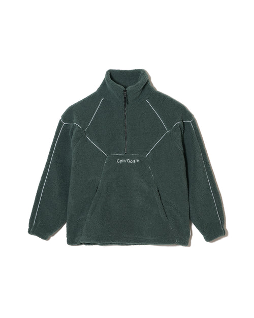 #REFLECTIVE TAPE BOA FLEECE JKT SAGE