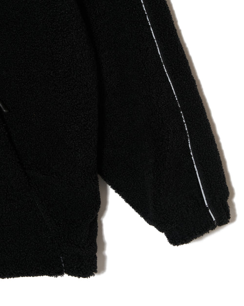 #REFLECTIVE TAPE BOA FLEECE JKT BLACK