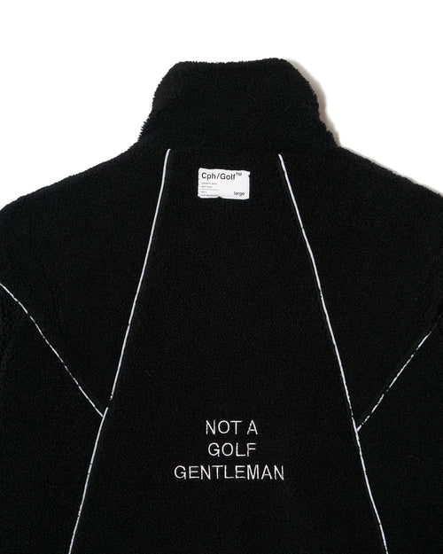 #REFLECTIVE TAPE BOA FLEECE JKT BLACK