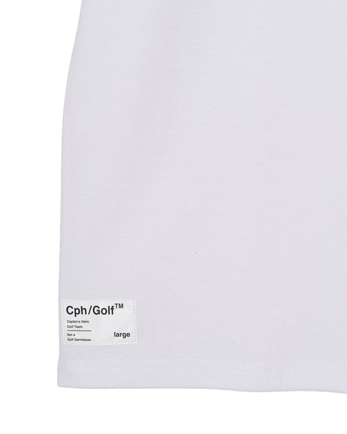 #THUNDER MOCK NECK TEE WHITE