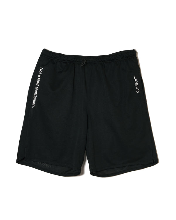 #DOUBLE MESH SHORT BLACK