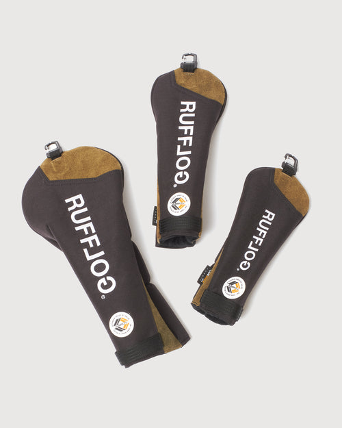 AS2OV×RUFFLOG HEAD COVER UT KHAKI/BLACK