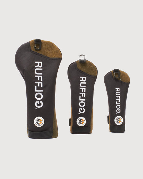 AS2OV×RUFFLOG HEAD COVER FW KHAKI/BLACK
