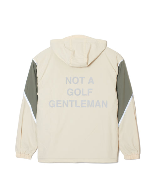 #REFLECTIVE LOGO TEC HOOD JKT CREAM × SAGE