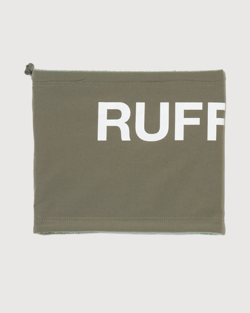 RUFFLOG FLEECE NECK WARMER ASH GREEN