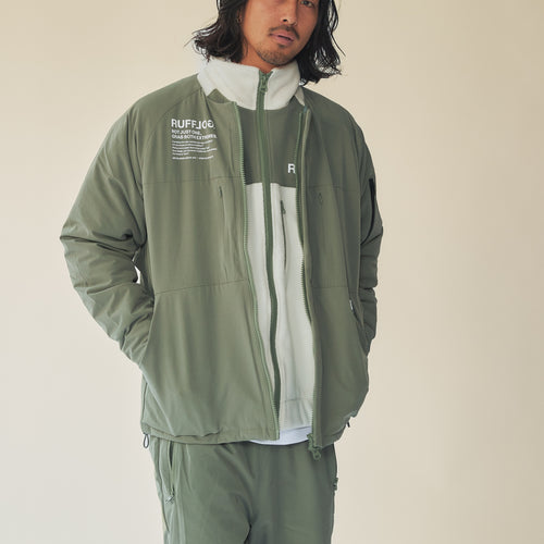 TACTICAL PUFFER PANTS ASH GREEN