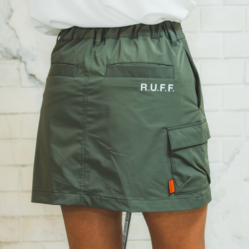 IR RUFF SKIRT KHAKI