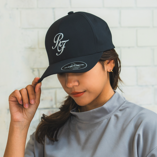 IR RF LOGO CAP BLACK