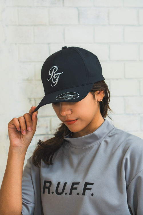 IR RF LOGO CAP BLACK