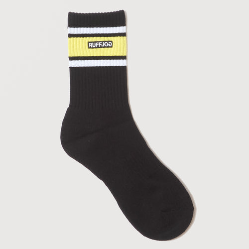 LOGO LINE SOCKS  BLACK