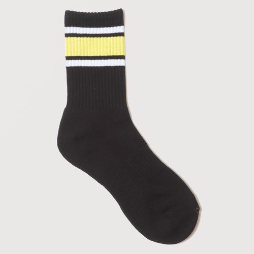 LOGO LINE SOCKS  BLACK