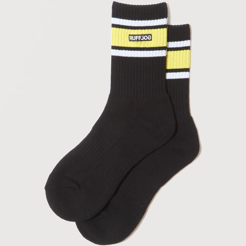 LOGO LINE SOCKS  BLACK